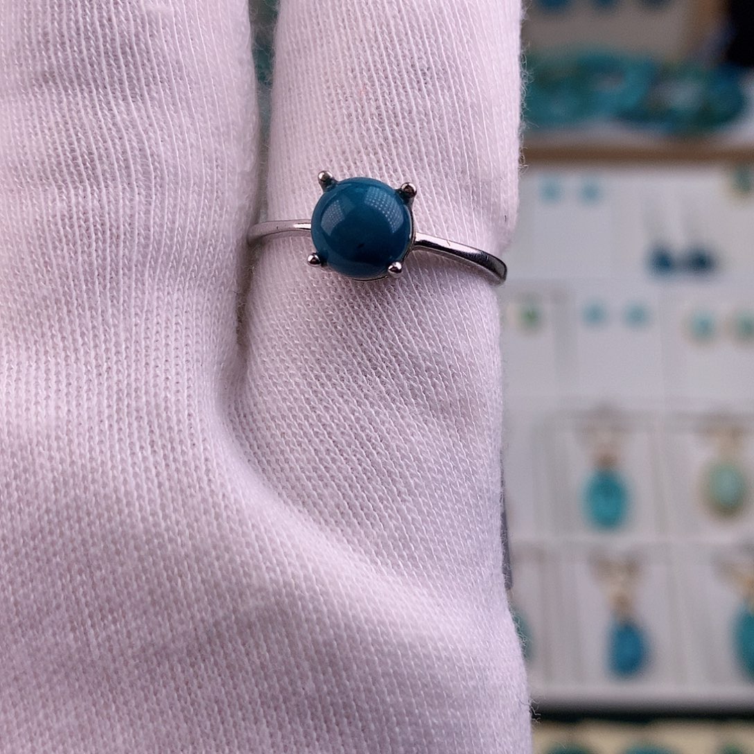 未镶嵌绿松石戒指