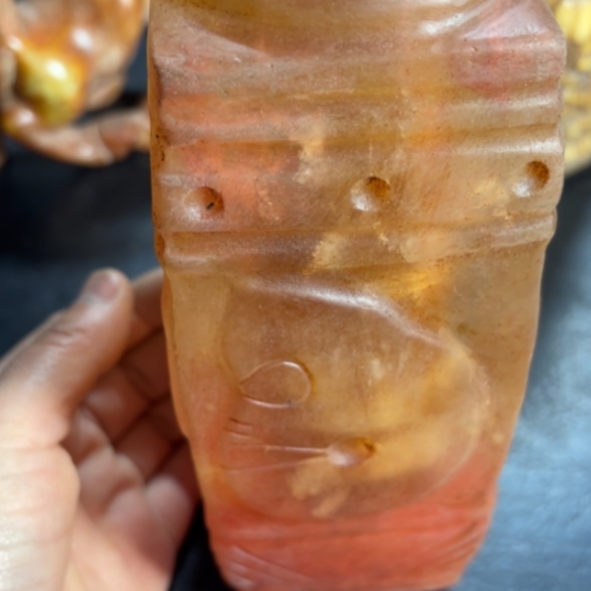 【闪购商品】紫金钵盂菩提把件长****池