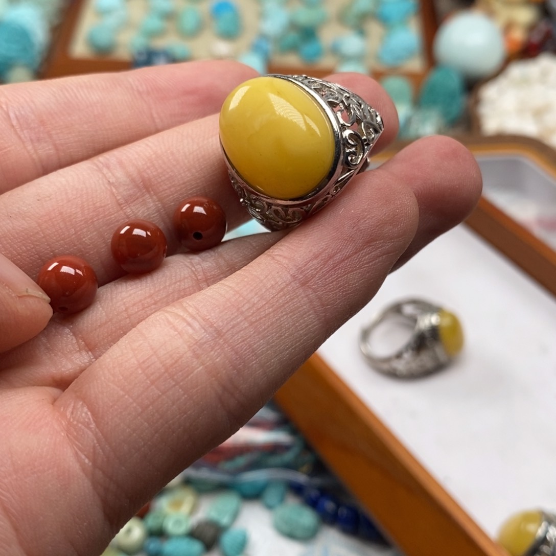 【闪购商品】南红玛瑙未镶嵌665魂*翼南