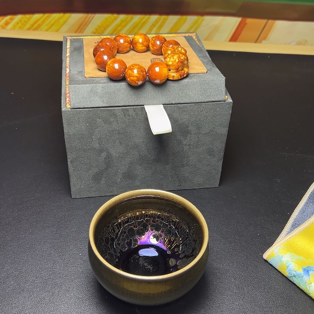 育***班茶盏166建窑建盏主人杯