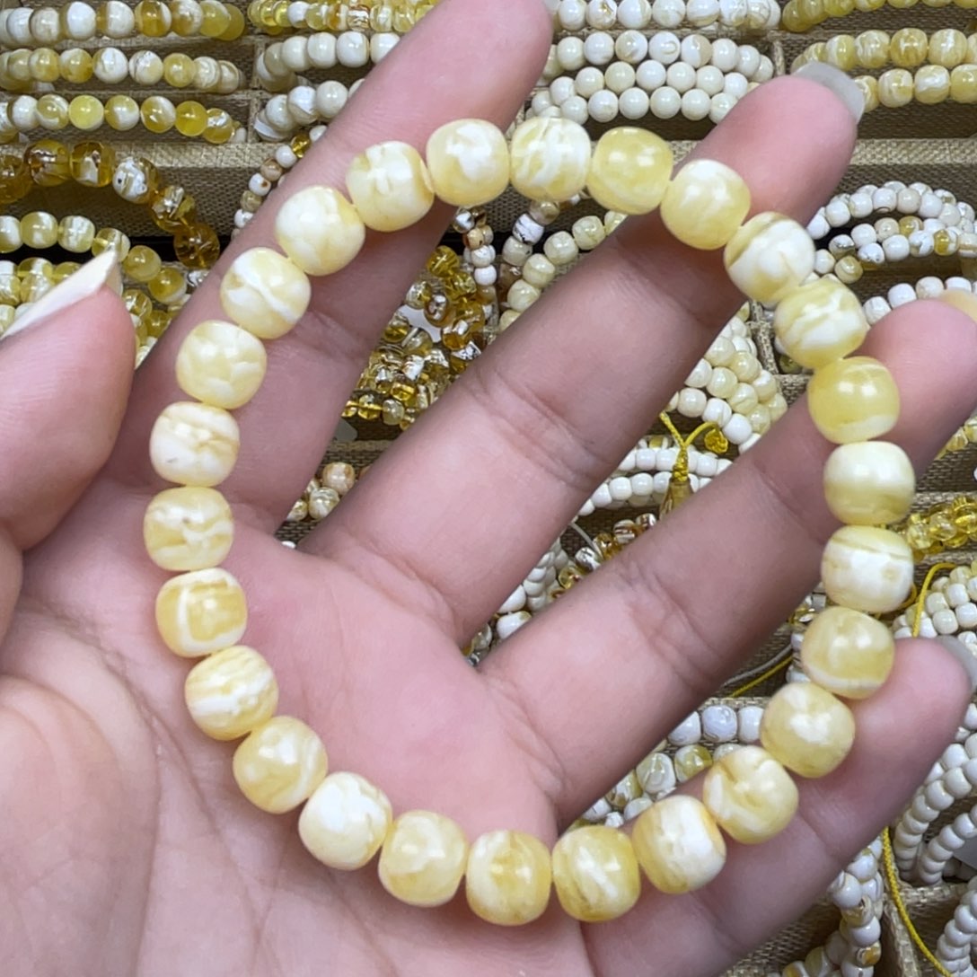 蜜蜡未镶嵌珠宝奇石8m