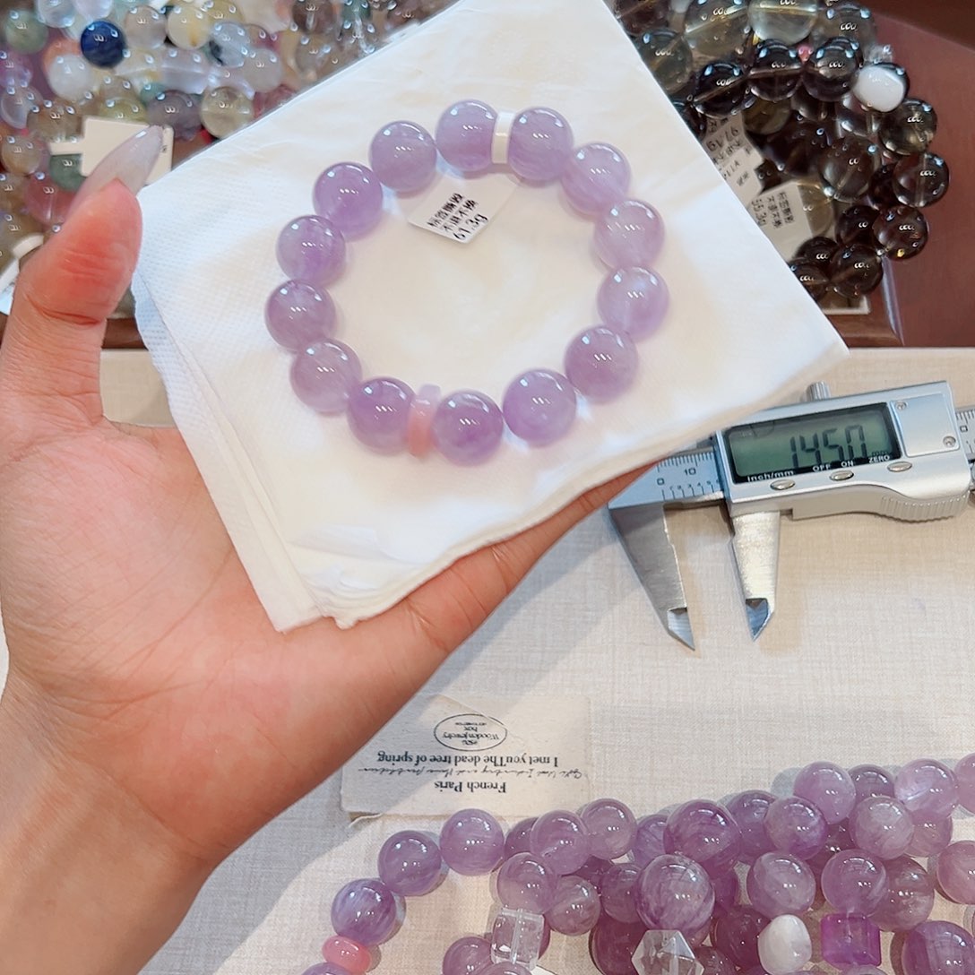 M****水晶手链未镶嵌48小时鉴赏