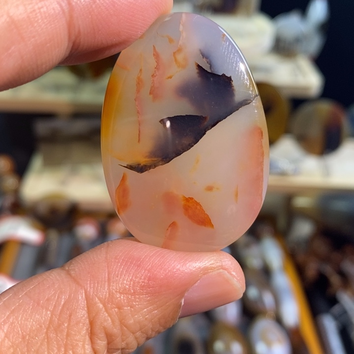 【闪购商品】玛瑙/玉髓吊坠(不含链)未镶嵌