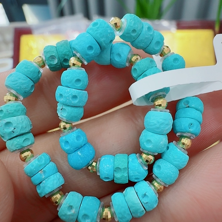 绿松石未镶嵌配饰