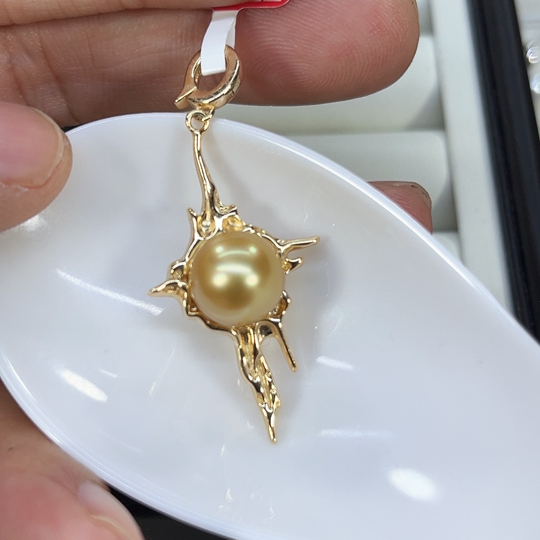 雪***裳海水珍珠颈饰银S925镶嵌