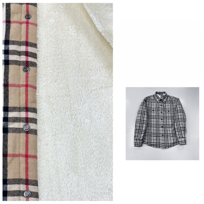 【28】休闲百搭轻奢秋冬加绒衬衫【3529】