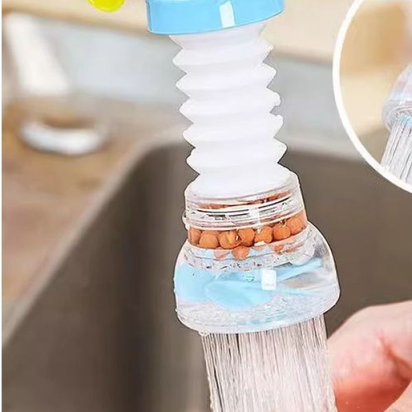 水龙头防溅头嘴延伸净水厨房自来水家用过滤器花洒节通用滤水神器