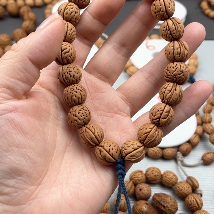 風**起13.5尺寸野生桃核手持