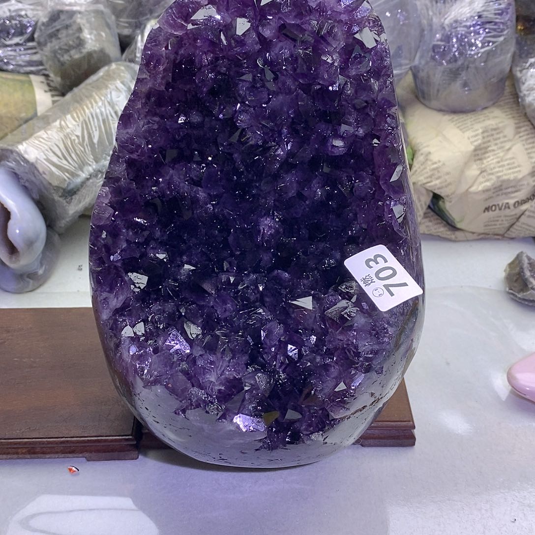 紫晶大型摆件（非配饰）未镶嵌