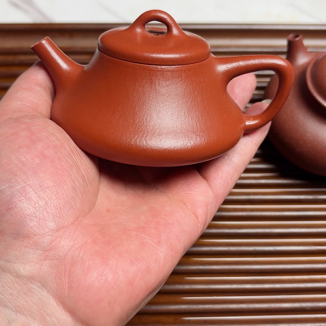 紫砂茶壶全手工柱瓢