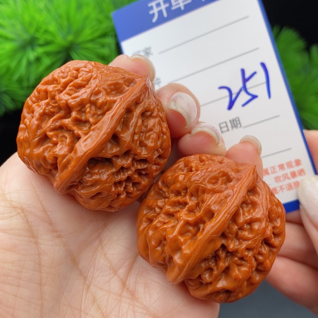 文玩核桃把件36凤凰台251