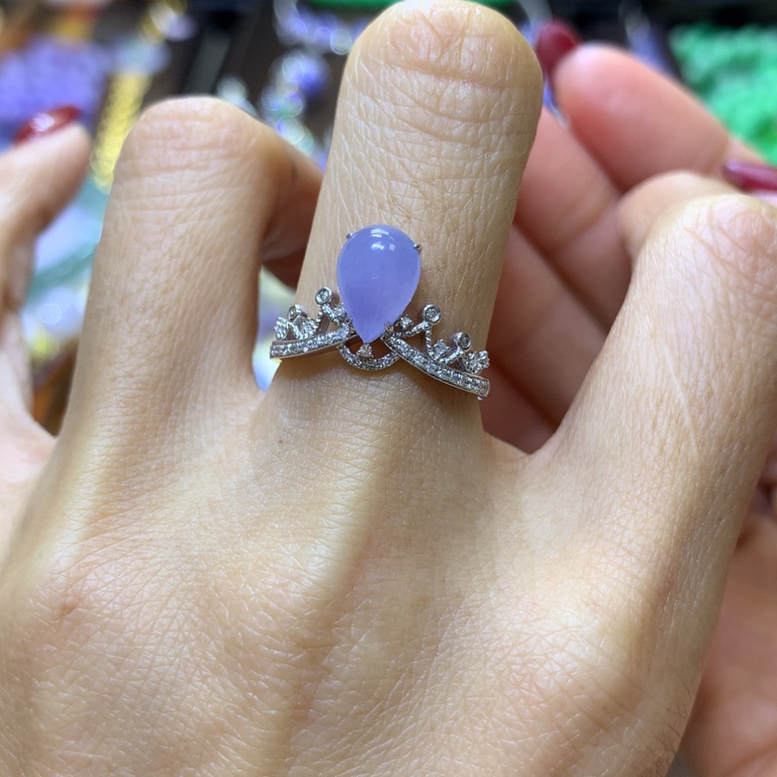 【闪购商品】翡翠颈饰18K金镶嵌翡翠