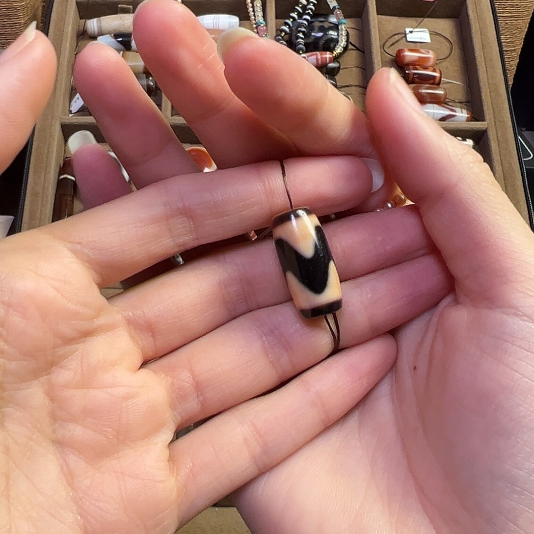 石***姐石英石纯铜锁骨链