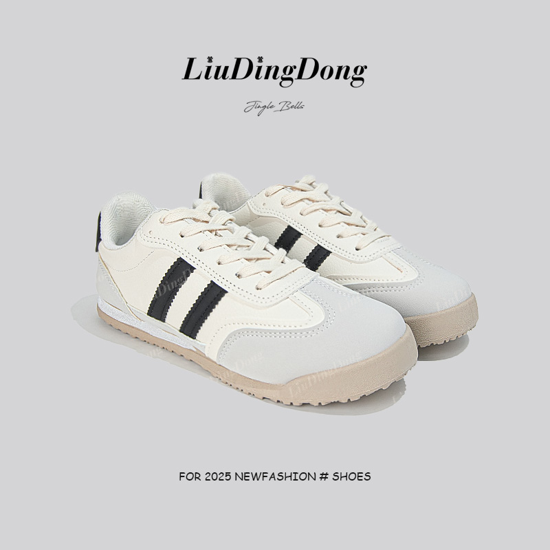 【刘叮咚女鞋】时尚百搭情侣夏季透气复古潮流低帮春季潮鞋平底系带