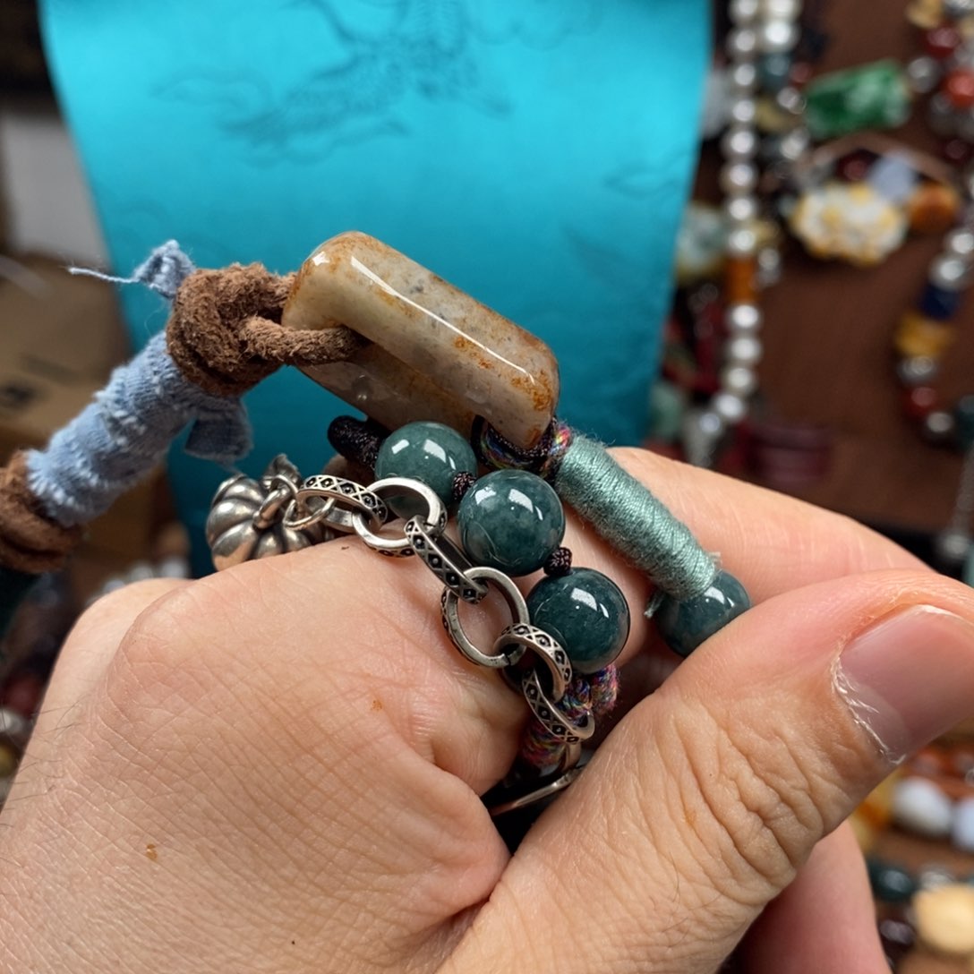 玛瑙/玉髓手链未镶嵌随*