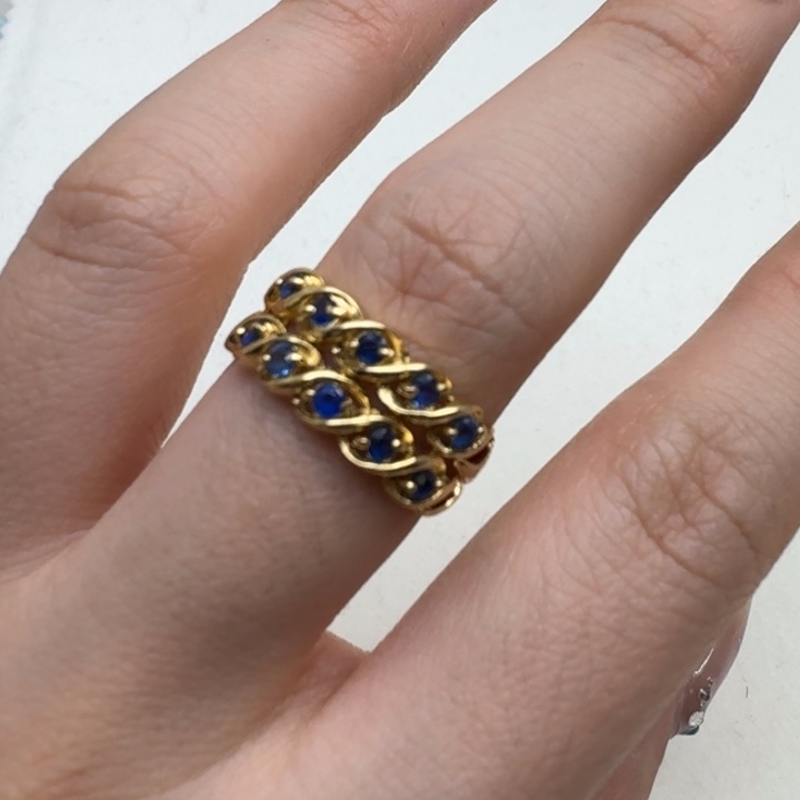 蓝宝石戒指未镶嵌