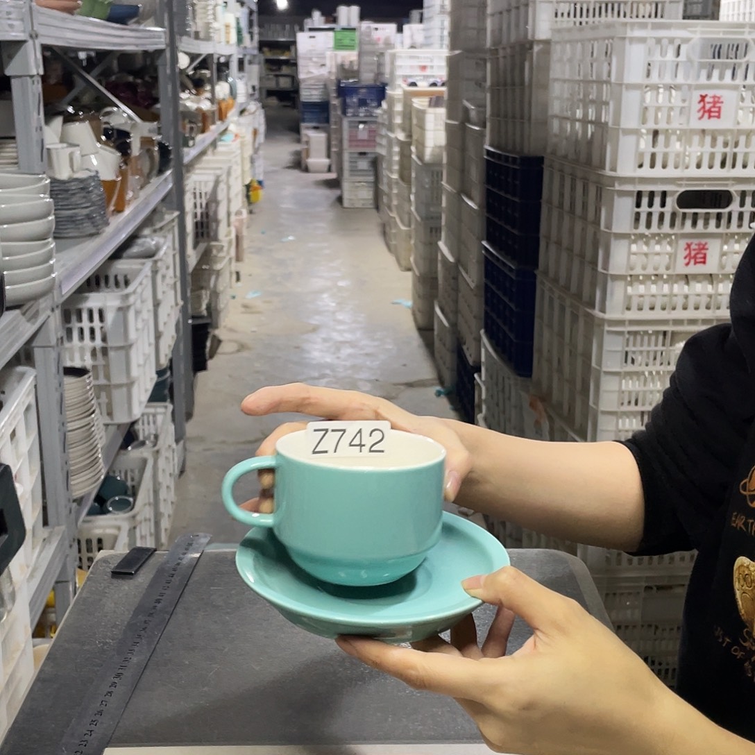 瓷片786               4杯4碟