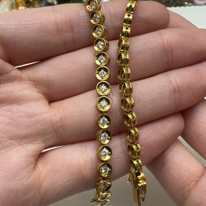 钻石手链未镶嵌成品