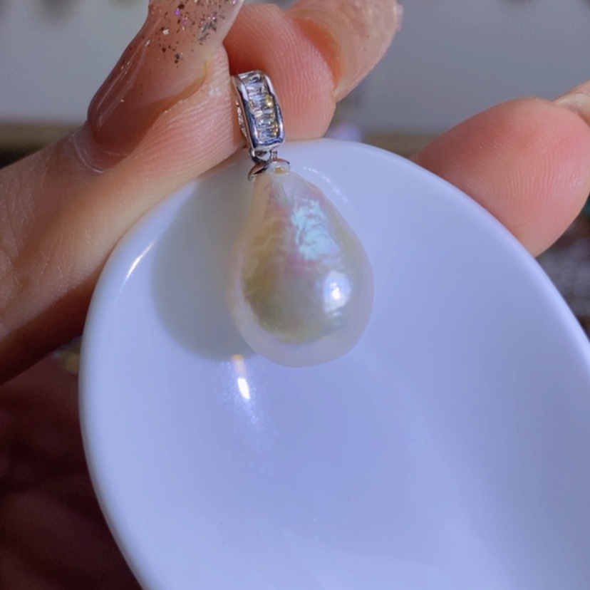 【闪购商品】淡水珍珠天然淡水珍珠合金