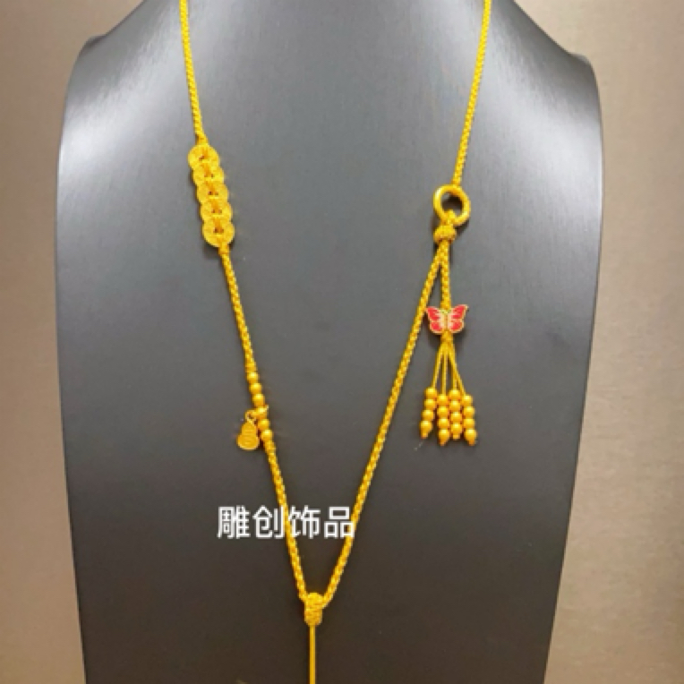 铜合金布艺手链 纯手工编织侧面黄色珐琅彩配件单绳子链接百搭