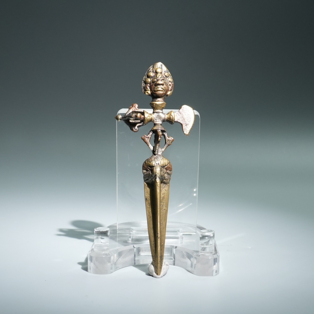 lot11533 清代 三色铜金刚橛