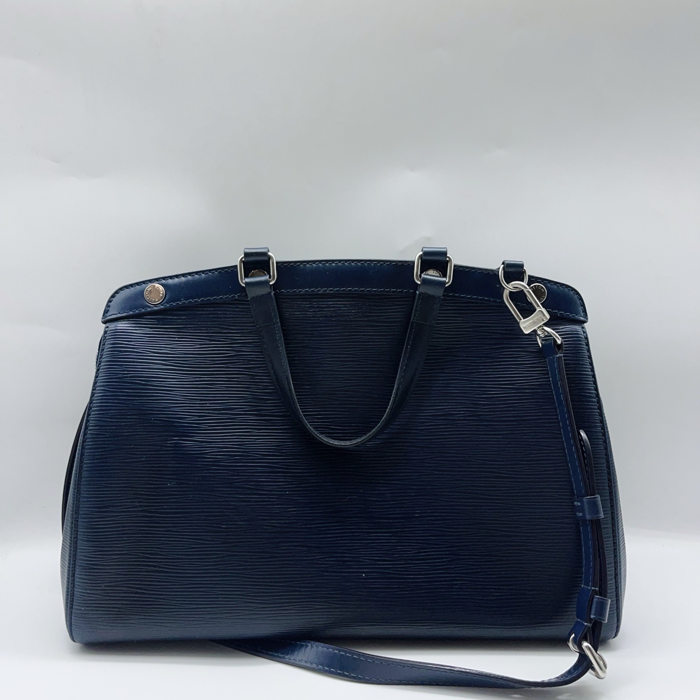 95新 LouisVuitton/路易威登   黑色水波纹手提单肩包 1395 3240 