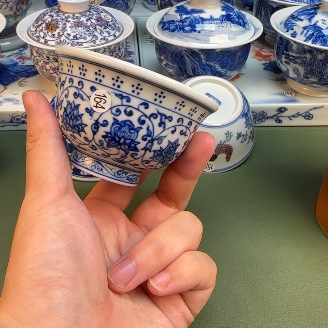 彦祖纯手工手绘茶具164