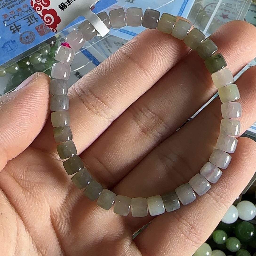 和田玉手链未镶嵌109