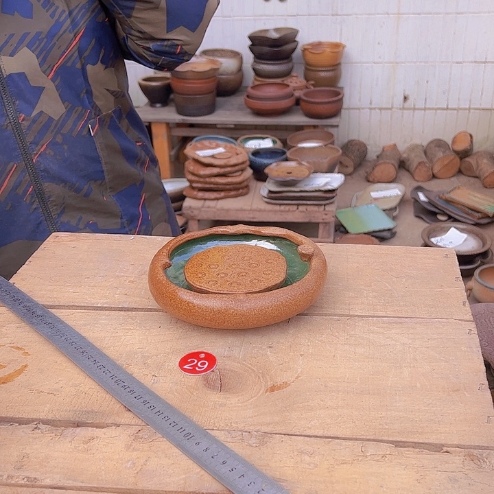 紫砂宜兴紫砂粗陶茶具29