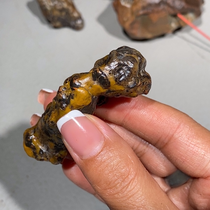 玛瑙/玉髓车挂合金石*29