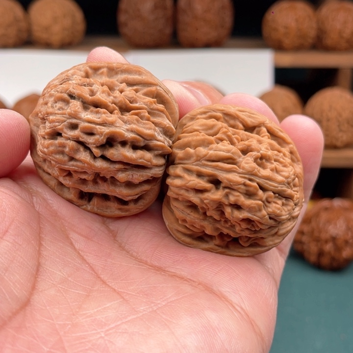 文玩核桃把件文玩核桃平谷四座楼