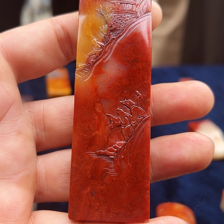 寿山石印石气**闲寿山石博艺