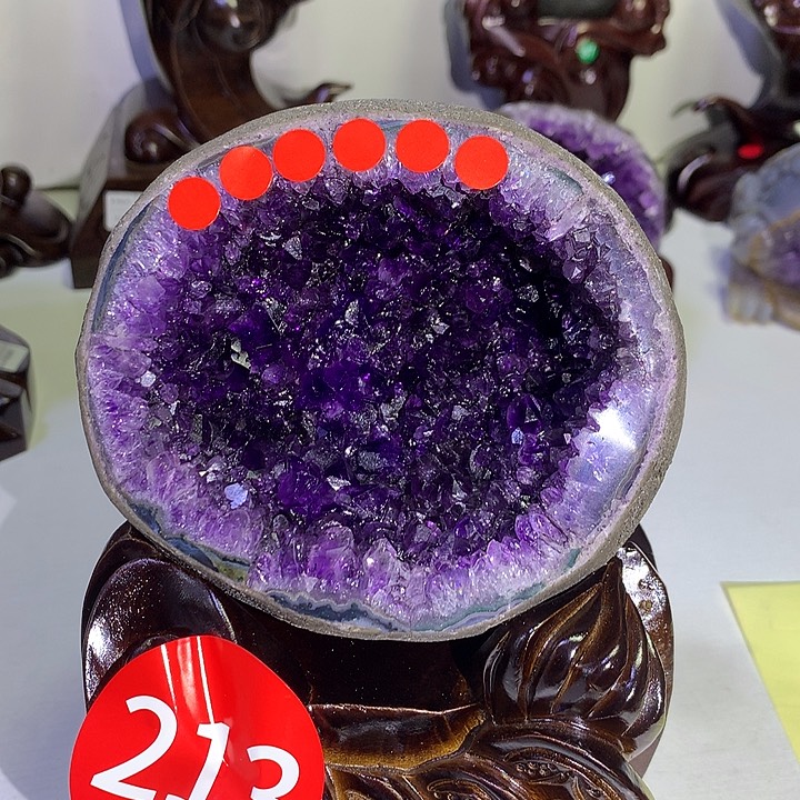 紫晶大型摆件（非配饰）未镶嵌蛋