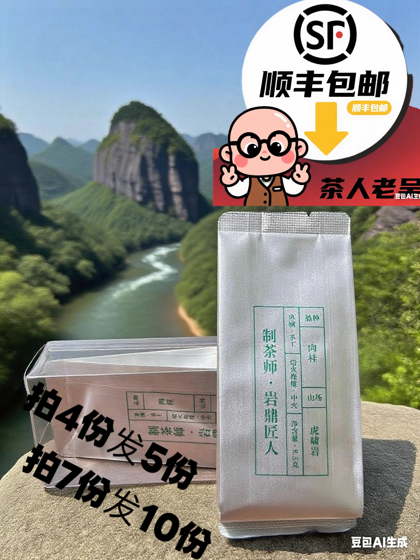 （正岩）虎啸岩肉桂-（中焙火）桃香韵足（不支持试喝）武夷岩茶乌龙茶