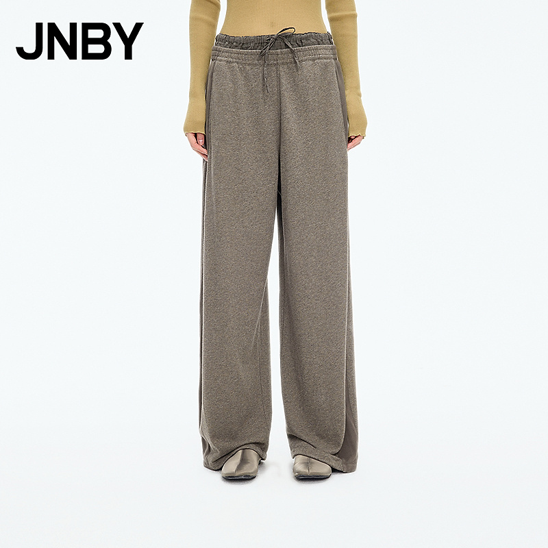 【商场同款】JNBY/江南布衣25新品休闲香蕉裤双层腰头5P8E15450