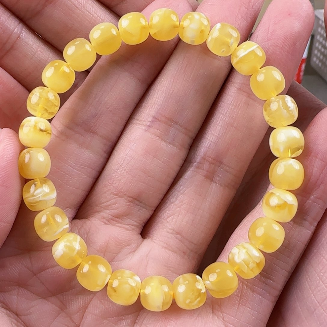 琥珀裸石未镶嵌蜜蜡