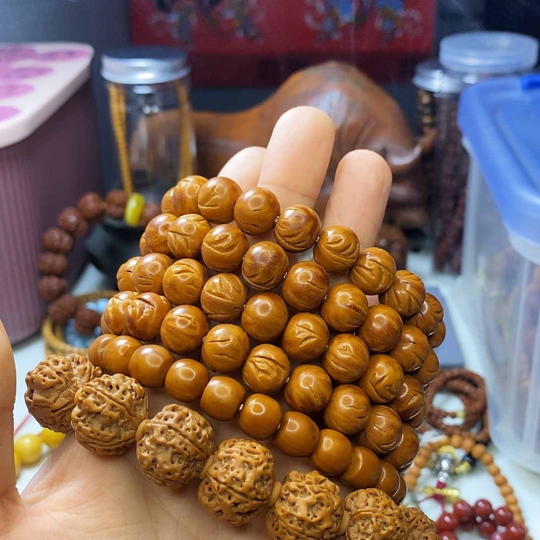 桃核手串清货6条福利