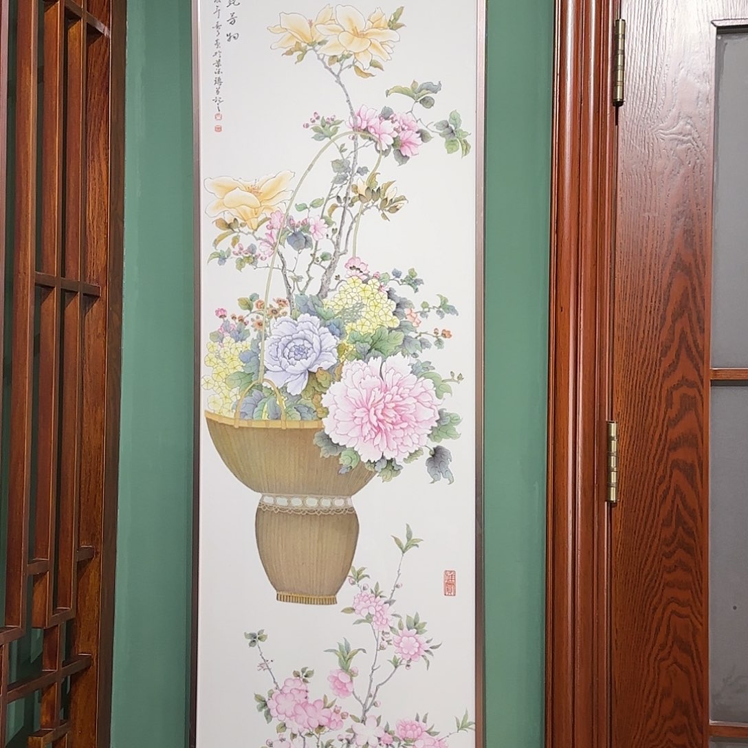瓷片陶瓷作品 手绘作品