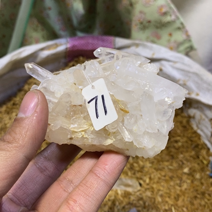 水晶水晶原石摆件未镶嵌