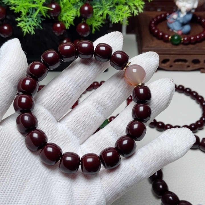 核桃手串/手链一*猴头玉华串