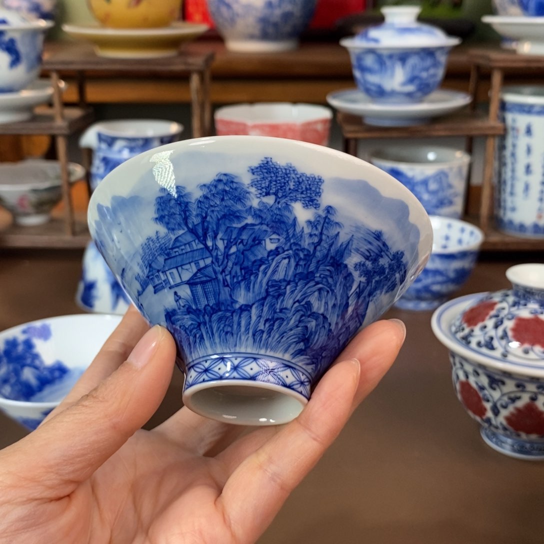 景德镇陶瓷手工手绘