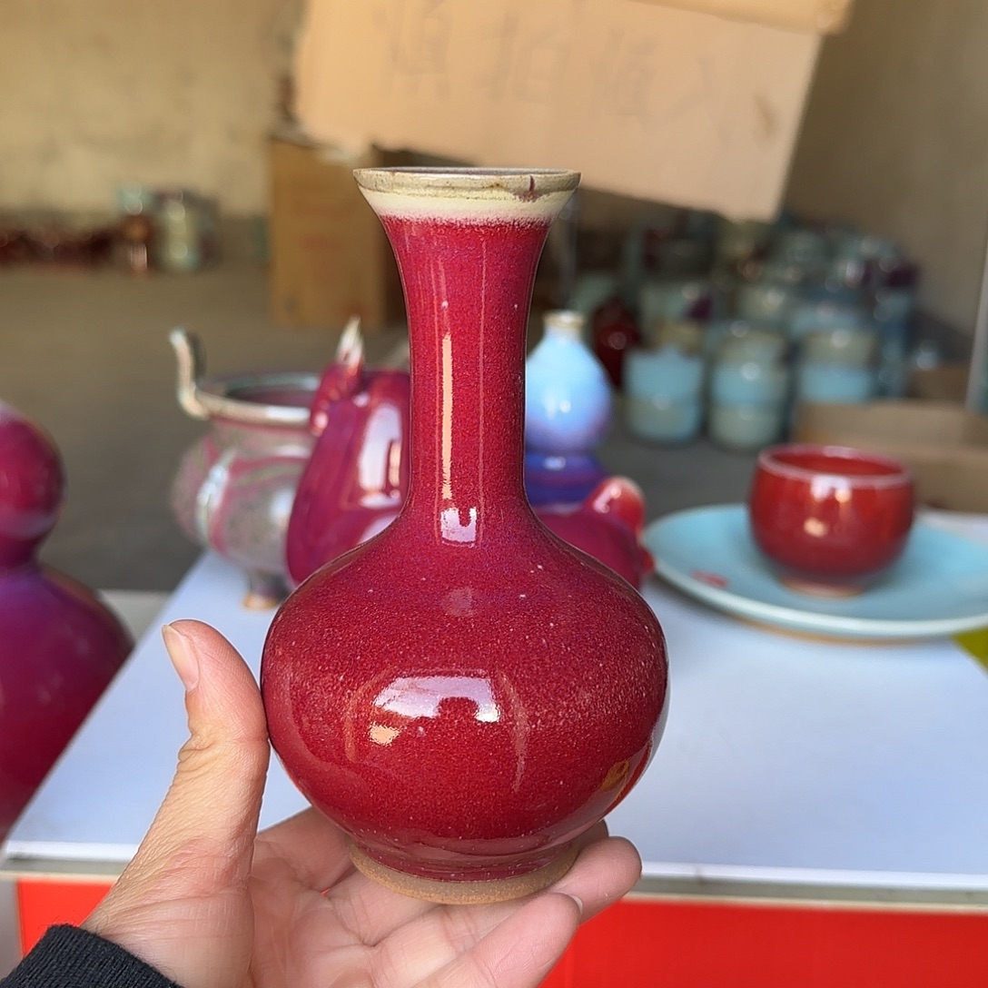 摆件陶郑家钧瓷摆件微瑕