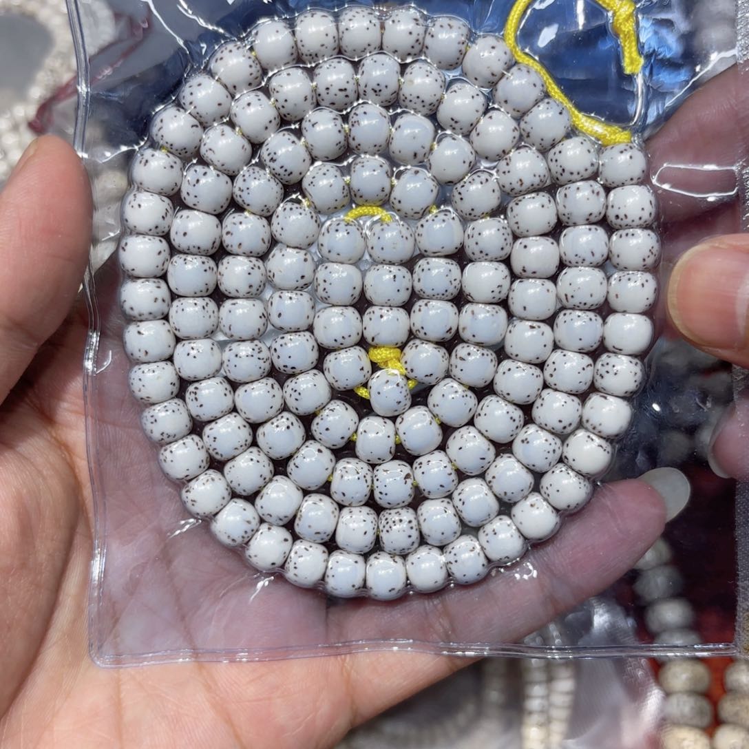 星月菩提手串星月脱脂8*7