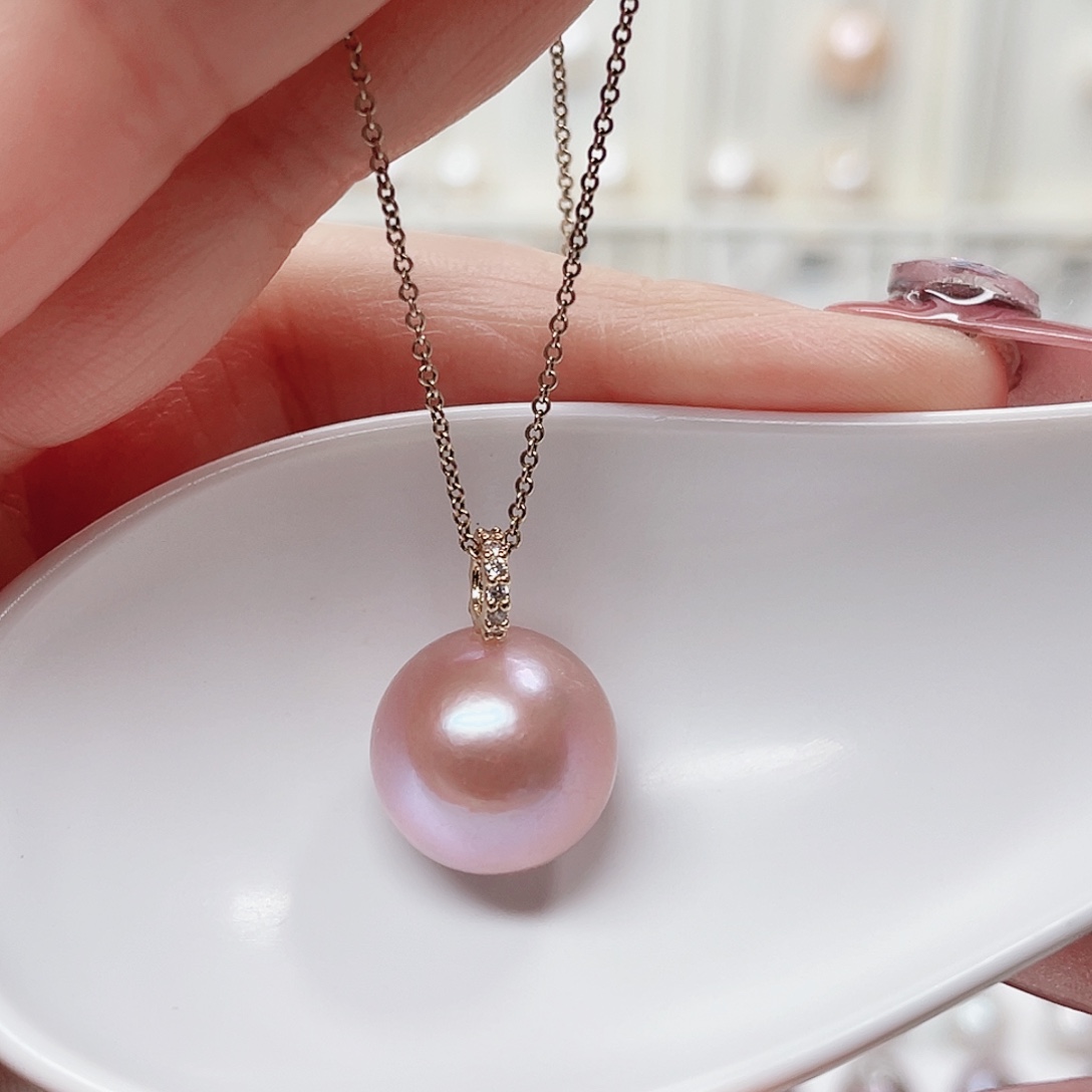 合金吊坠(赠链)淡水珍珠