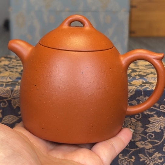 雷***雨段泥茶壶宜兴紫砂