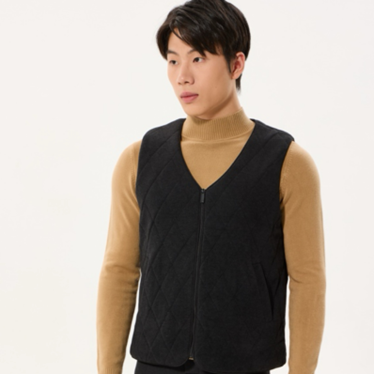 992马甲男士中老年户外加厚保暖冬季运动男士中老年户外加厚保暖