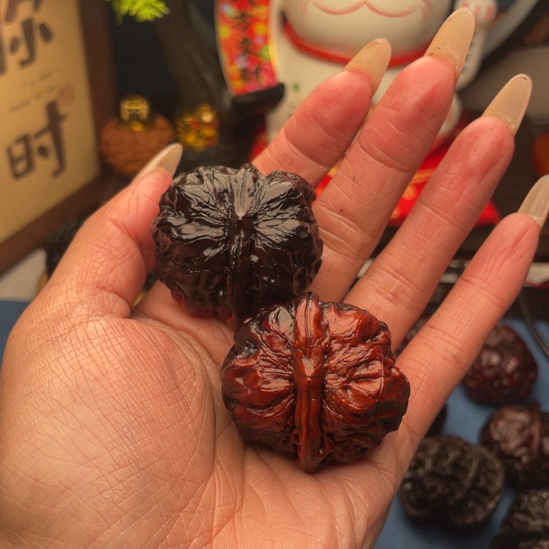 吊坠文玩核桃一帆风顺