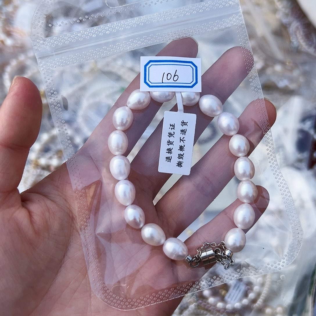 淡水珍珠耳饰未镶嵌泡*。