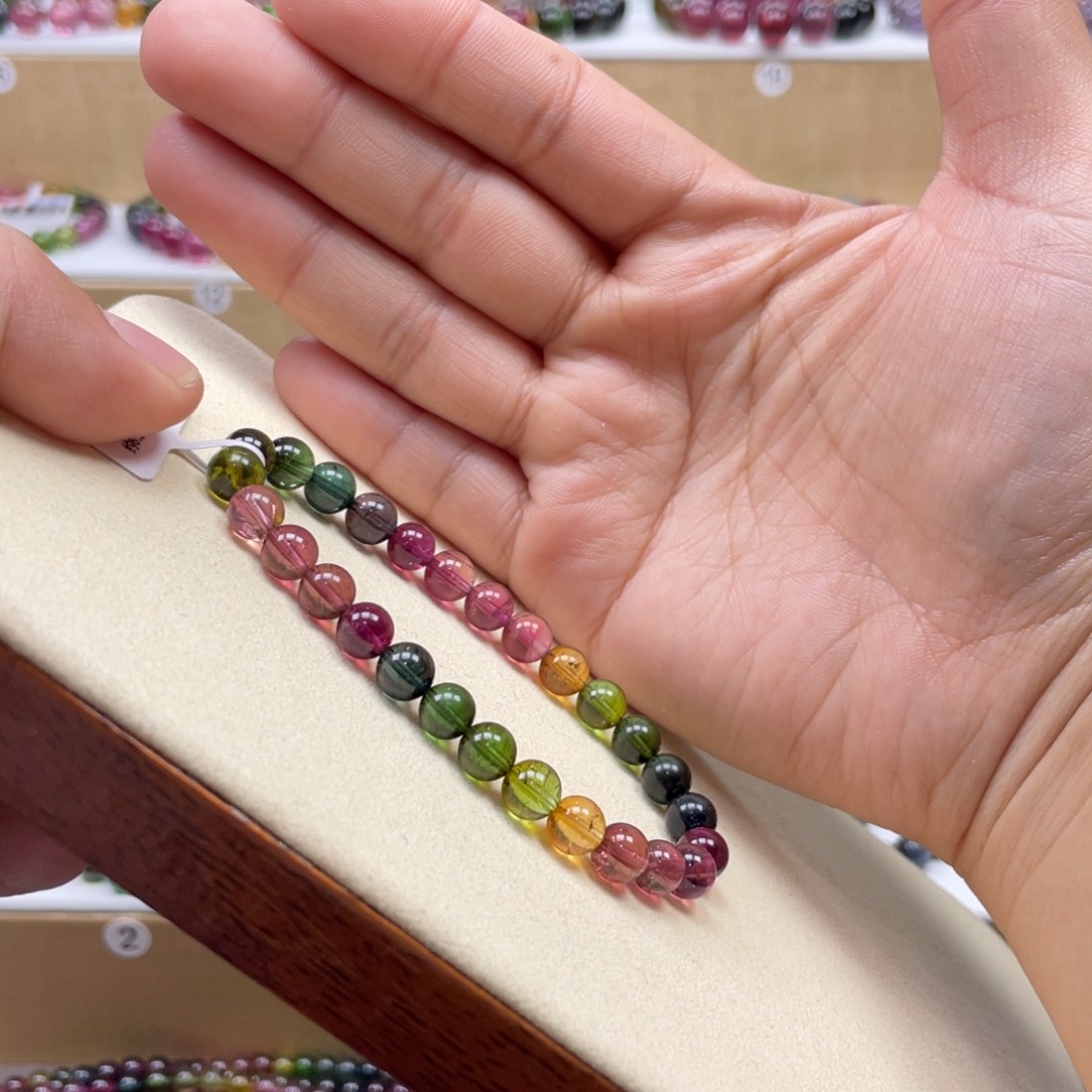 碧玺手串未镶嵌6.5mmmmmmmmmmmmm