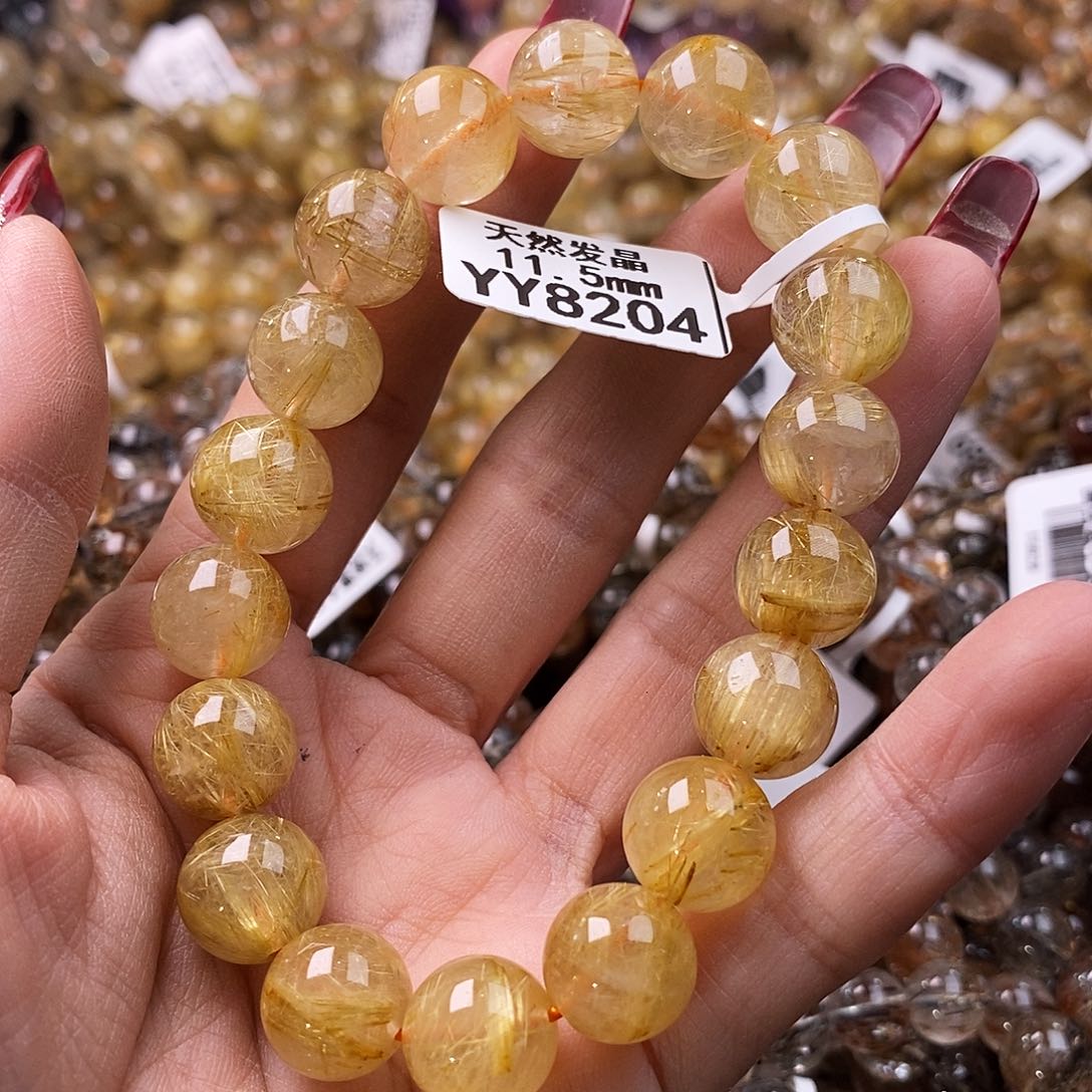 水晶手链未镶嵌水